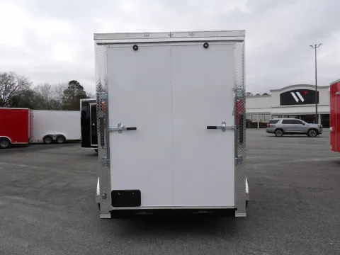 Another view of 2026 Steel Pines 6X12 Enclosed for sale in Cochran, GA at WOW Cargo Trailers