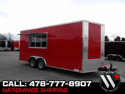 Red 2026 Diamond Cargo 8.5x18 for sale in Cochran, GA