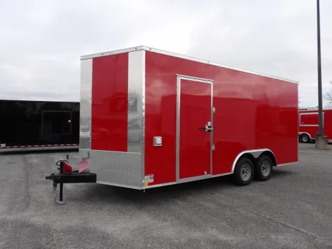 Photos of 2026 Diamond Cargo 8.5x18 for sale in Cochran, GA at WOW Cargo Trailers