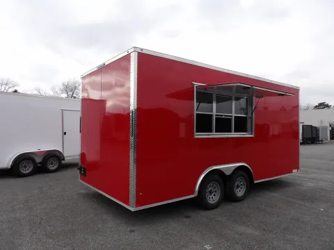 Another view of 2026 Diamond Cargo 8.5x18 for sale in Cochran, GA at WOW Cargo Trailers