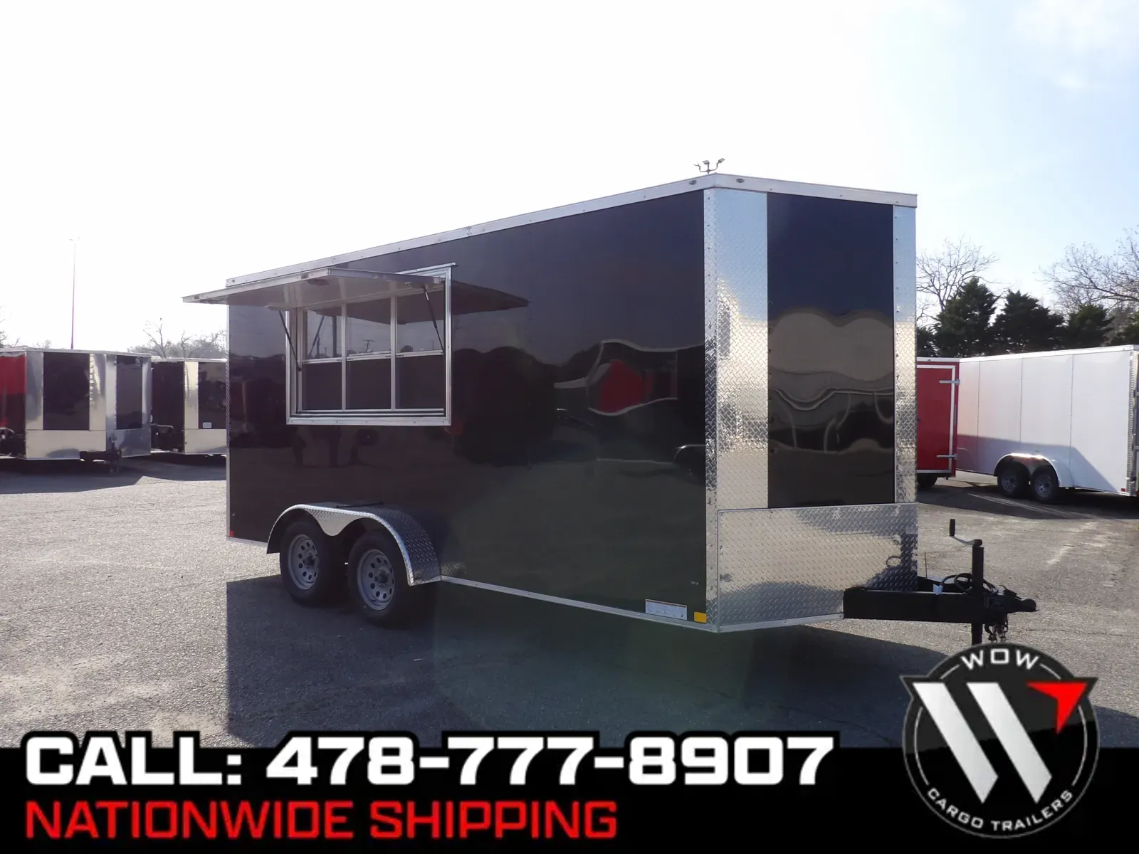 Black 2026 Diamond 7X16 Enclosed for sale in Cochran, GA