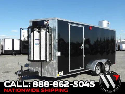 Black 2026 Diamond 7X16 Con  Enclosed for sale in Cochran, GA