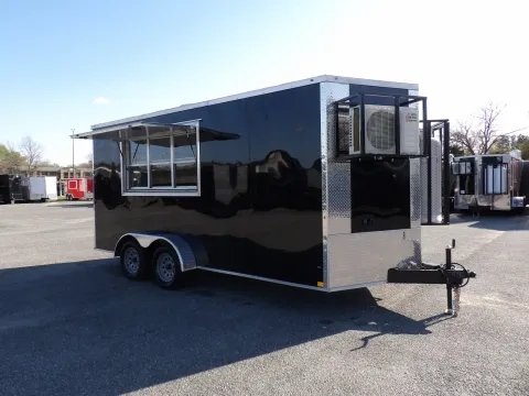 Photos of 2026 Diamond 7X16 Con  Enclosed for sale in Cochran, GA at WOW Cargo Trailers