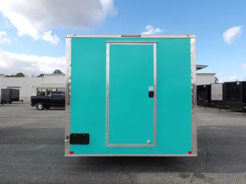 Another view of 2026 Diamond Cargo 8.5X14 Con for sale in Cochran, GA at WOW Cargo Trailers