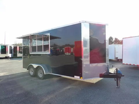 Another view of 2026 Diamond 7X16 Enclosed for sale in Cochran, GA at WOW Cargo Trailers