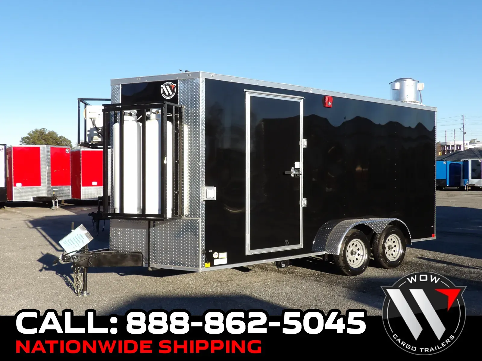 Black 2026 Diamond 7X16 Enclosed for sale in Cochran, GA