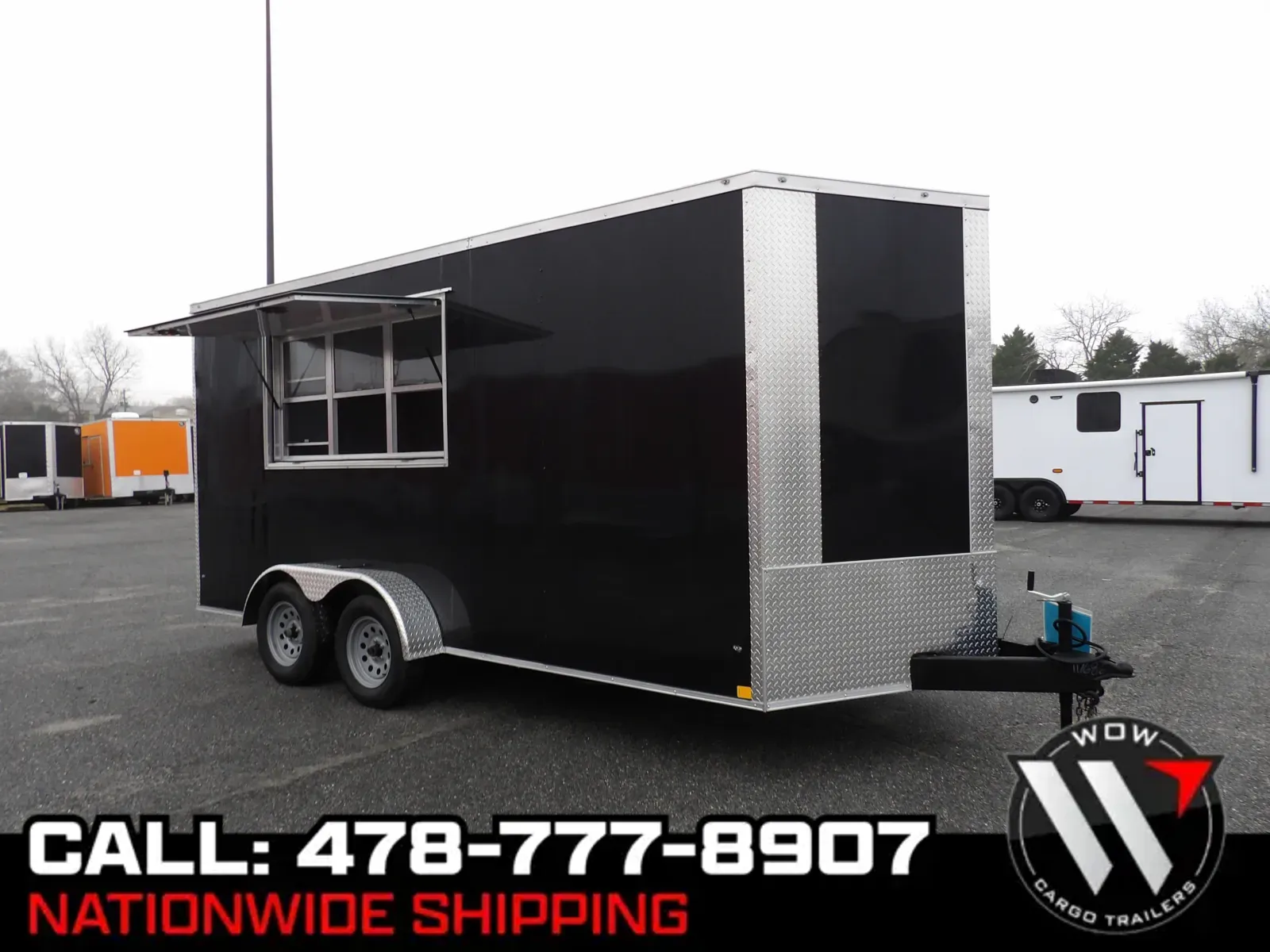 Black 2026 Diamond 7X16 Enclosed for sale in Cochran, GA