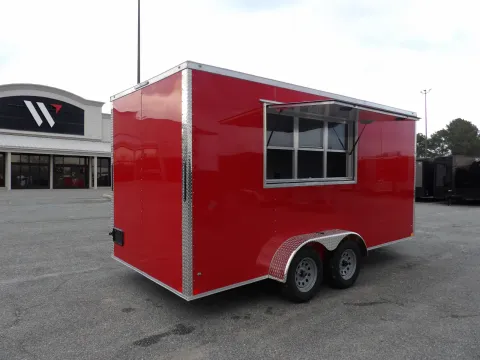 More photos of 2026 Diamond Cargo 7X16 Enclosed at WOW Cargo Trailers, GA