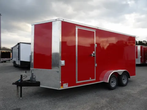 Photos of 2026 Diamond Cargo 7X16 Enclosed for sale in Cochran, GA at WOW Cargo Trailers