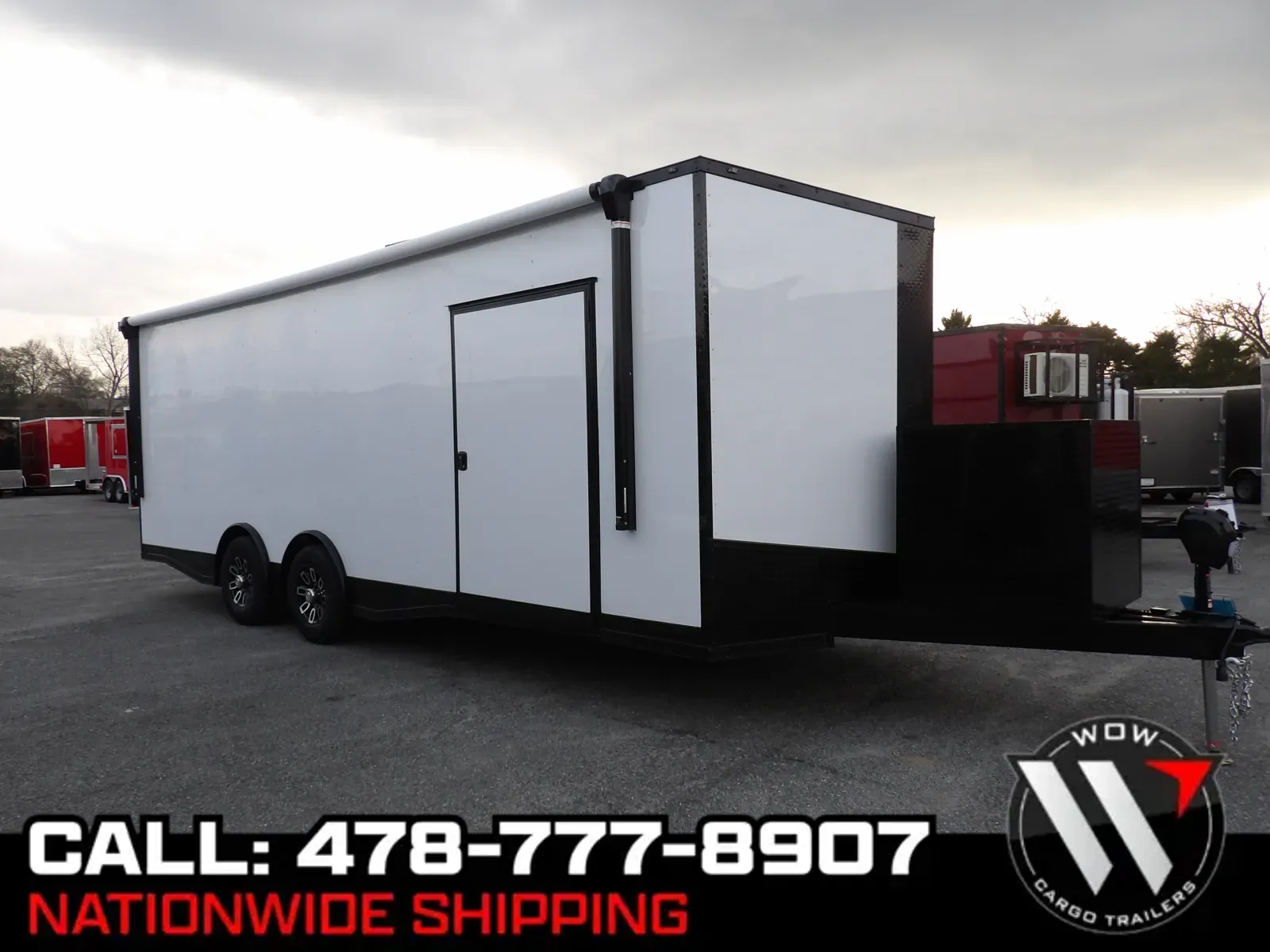 Black 2026 Steel Pines Cargo 8.5X24 Enclosed for sale in Cochran, GA