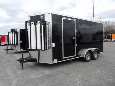 More photos of 2026 Diamond Cargo 7X16 Enclosed at WOW Cargo Trailers, GA