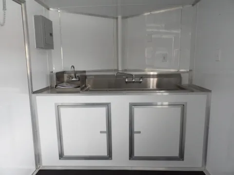 Another view of 2026 Diamond Cargo 7X16 Enclosed for sale in Cochran, GA at WOW Cargo Trailers