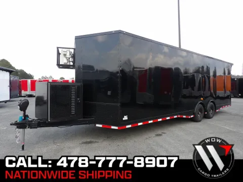 Black 2026 Steel Pines Cargo 8.5X28 Enclosed for sale in Cochran, GA