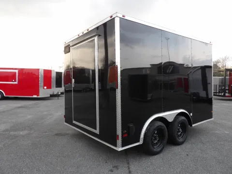 Another view of 2026 All World Trailers 8.5X12 Enclosed for sale in Cochran, GA at WOW Cargo Trailers