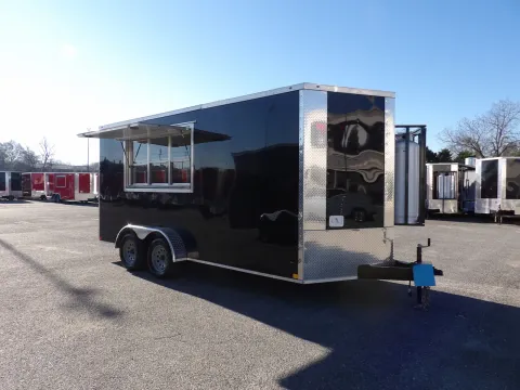 More photos of 2026 Diamond Cargo 7X16 Enclosed at WOW Cargo Trailers, GA