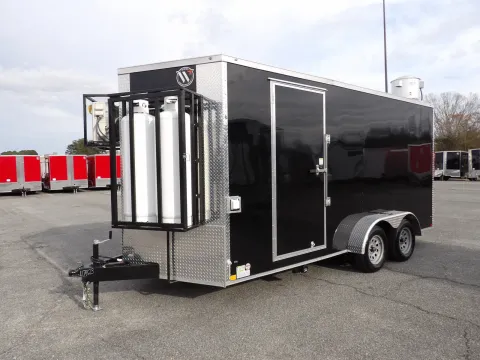 Photos of 2026 Diamond 7X16 Enclosed for sale in Cochran, GA at WOW Cargo Trailers