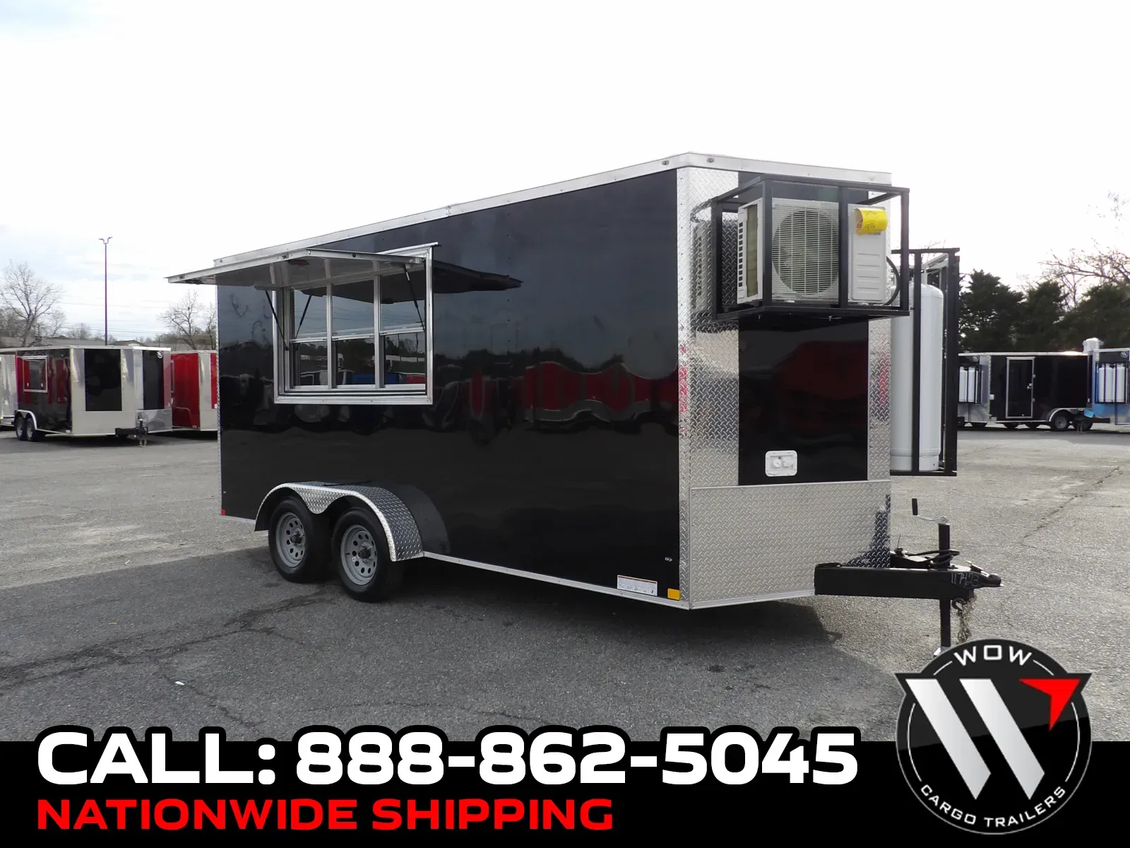 Black 2026 Diamond 7X16 Enclosed for sale in Cochran, GA