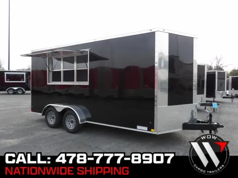 Black 2026 Diamond Cargo 7X16 Enclosed for sale in Cochran, GA