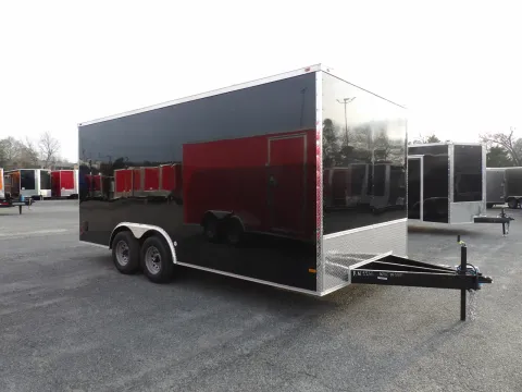 More photos of 2026 All World Trailers 8.5X18 Enclosed at WOW Cargo Trailers, GA