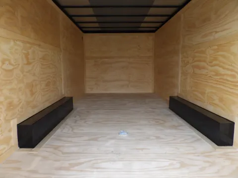 Another view of 2026 All World Trailers 8.5X18 Enclosed for sale in Cochran, GA at WOW Cargo Trailers