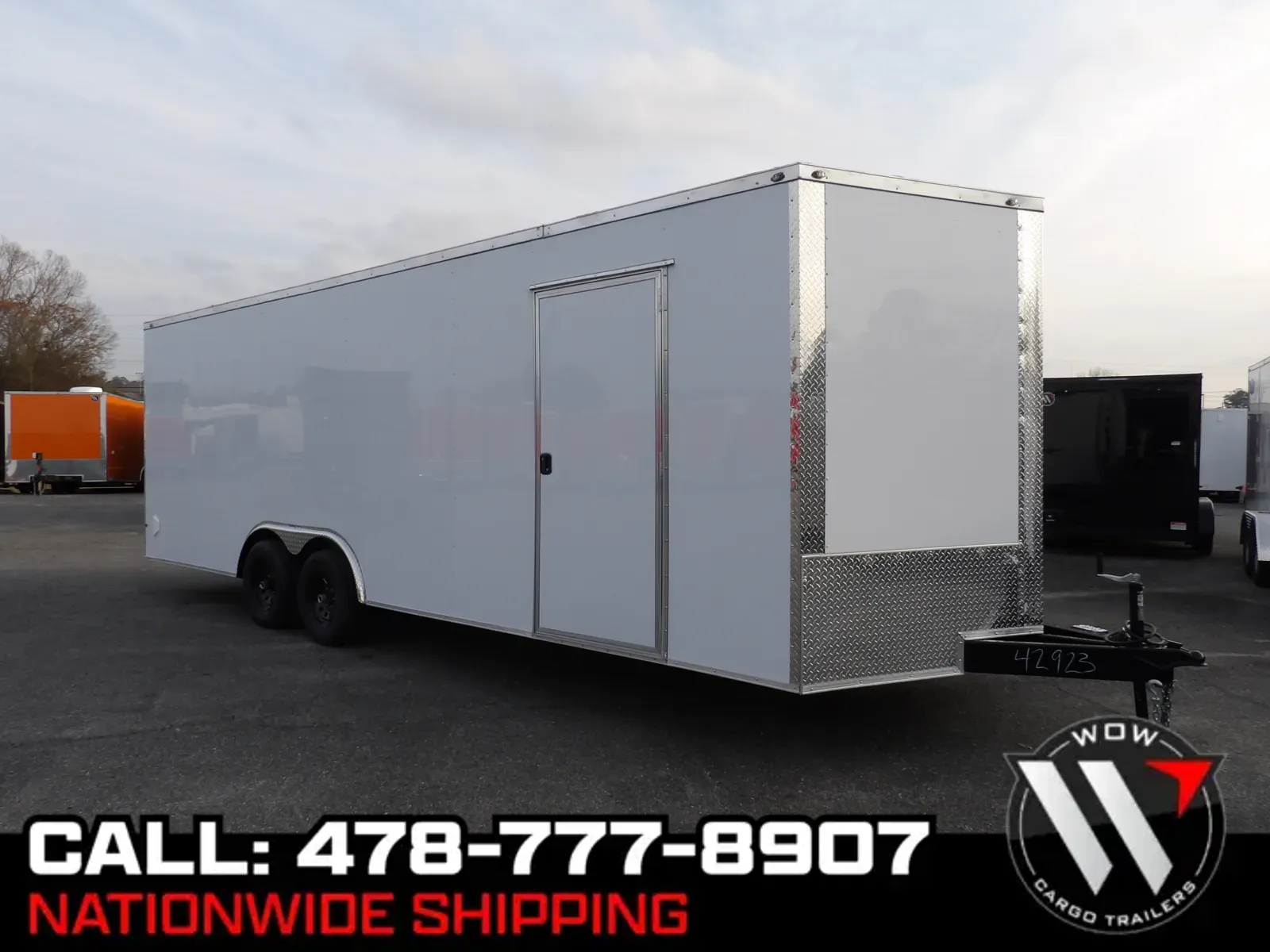 White 2025 Maximum Cargo 8.5x24 35K for sale in Cochran, GA