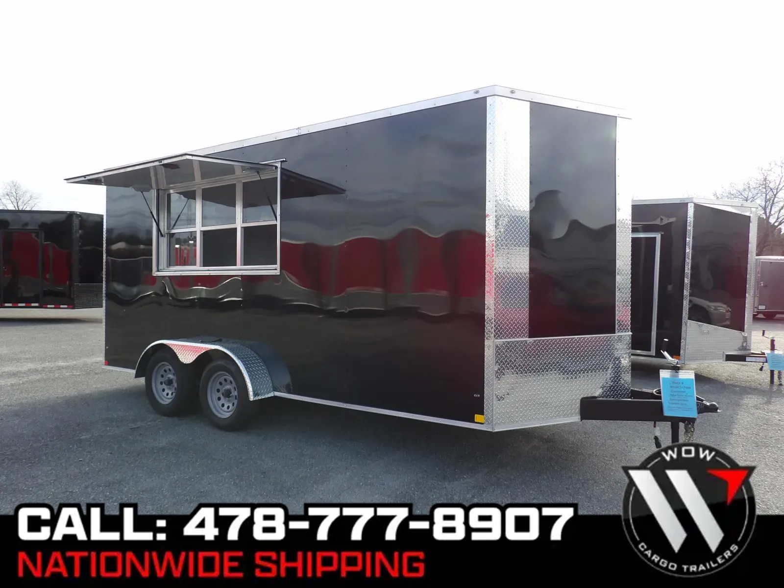 Black 2026 Diamond 7X16 Enclosed for sale in Cochran, GA