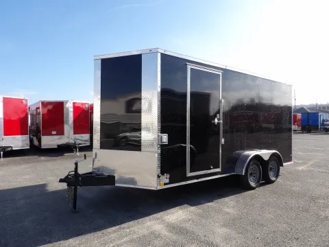 Photos of 2026 Diamond Cargo 7X16 Enclosed for sale in Cochran, GA at WOW Cargo Trailers