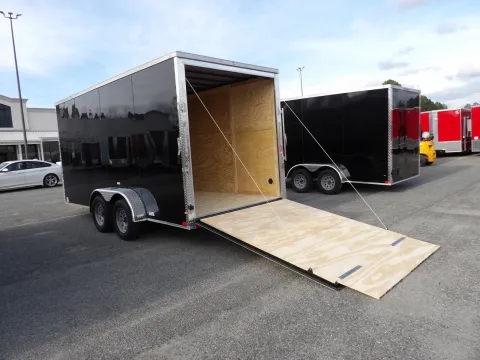 Another view of 2026 Seed Cargo 7X16 Enclosed for sale in Cochran, GA at WOW Cargo Trailers