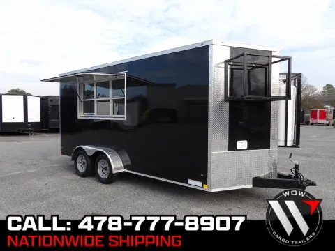 Black 2026 Diamond Cargo 7X16 Enclosed for sale in Cochran, GA