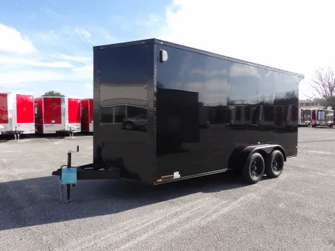 Photos of 2026 Hook and Line 7X16 Enclosed for sale in Cochran, GA at WOW Cargo Trailers