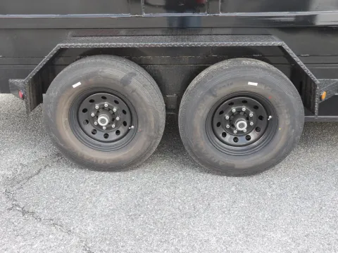 Photos of 2026 Steel Pines Cargo 7X16 Dump for sale in Cochran, GA at WOW Cargo Trailers