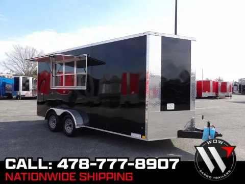 Black 2026 Diamond Cargo 7X16 Enclosed for sale in Cochran, GA