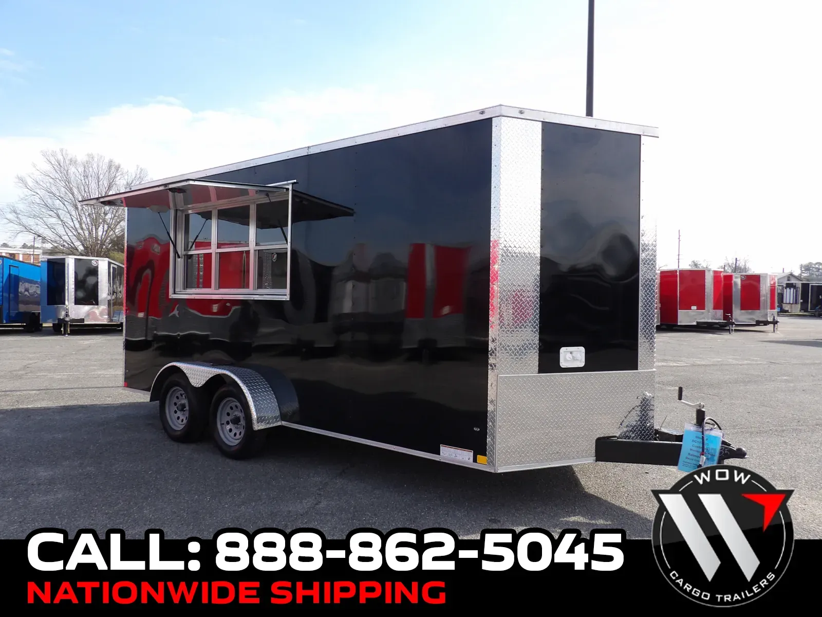 Black 2026 Diamond Cargo 7X16 Enclosed for sale in Cochran, GA
