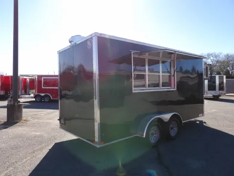 Photos of 2026 Diamond Cargo 7X16 Enclosed for sale in Cochran, GA at WOW Cargo Trailers
