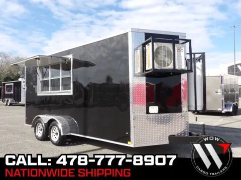 Black 2026 Diamond 7X16 Enclosed for sale in Cochran, GA