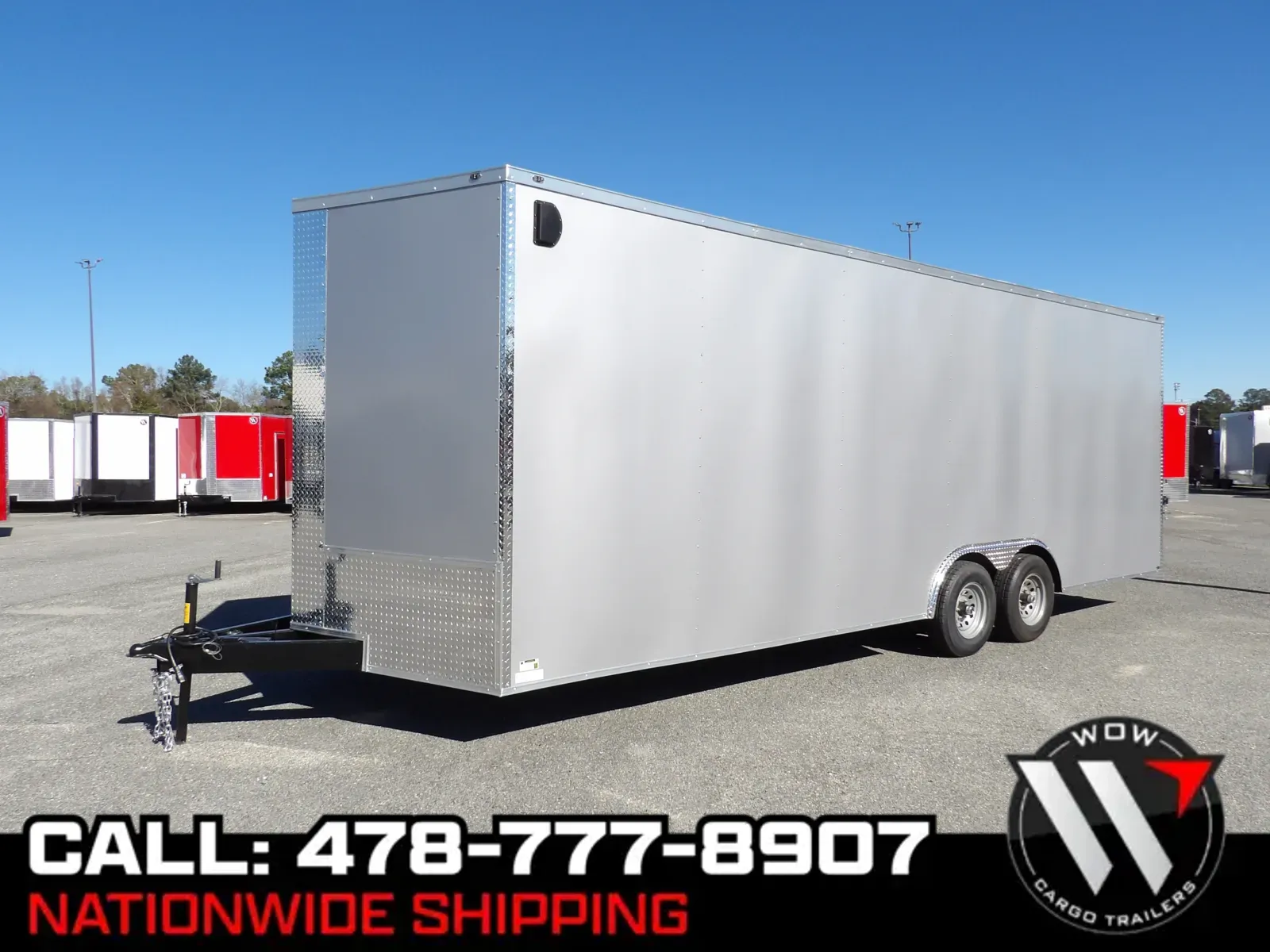 Silver 2026 Steel Pines 8.5x24 52k for sale in Cochran, GA