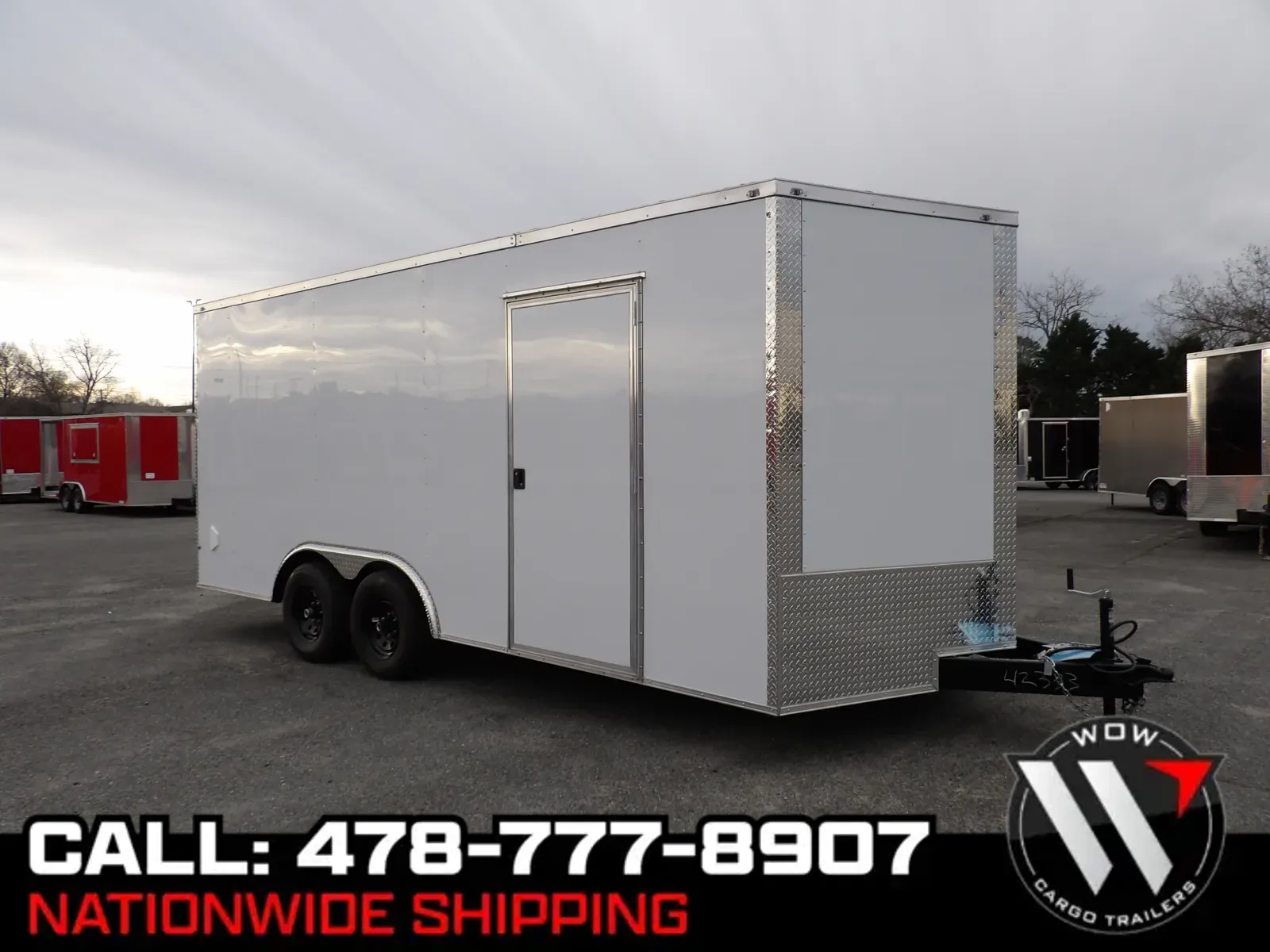White 2026 Maximum Cargo 8.5X18 Enclosed for sale in Cochran, GA