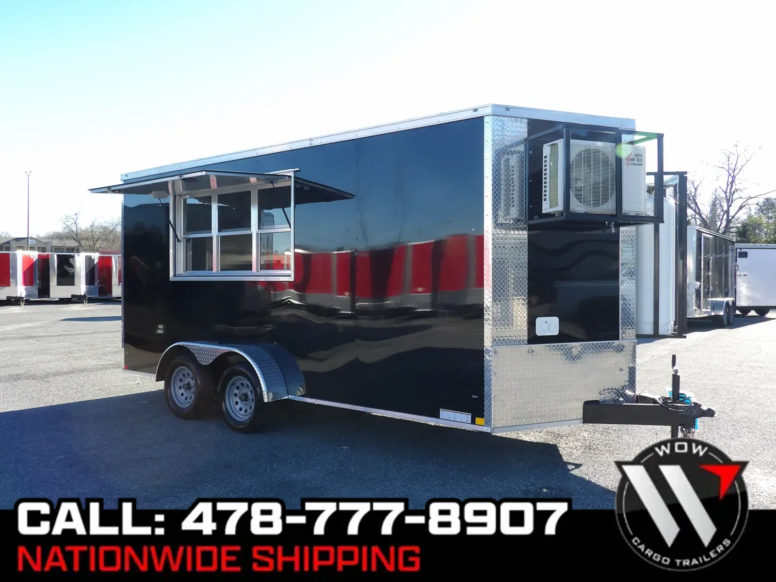 Black 2026 Diamond Cargo 7X16 Enclosed for sale in Cochran, GA