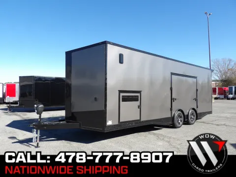 Black 2026 Steel Pines 8.5X24 Enclosed for sale in Cochran, GA