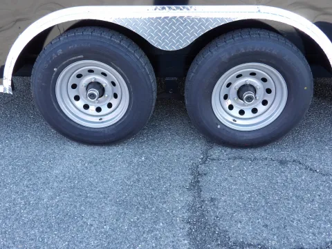 Another view of 2026 Steel Pines 8.5X16 Enclosed for sale in Cochran, GA at WOW Cargo Trailers