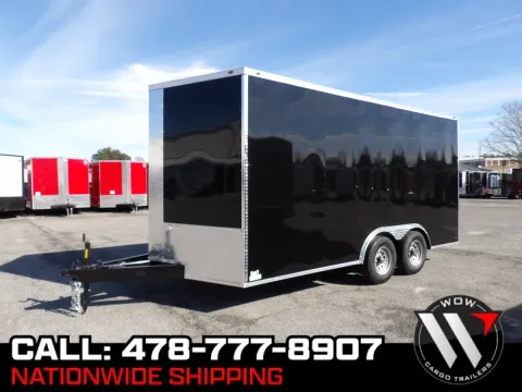 Black 2026 Steel Pines 8.5X16 Enclosed for sale in Cochran, GA