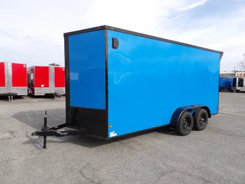 Photos of 2026 All World 7X16 Enclosed for sale in Cochran, GA at WOW Cargo Trailers