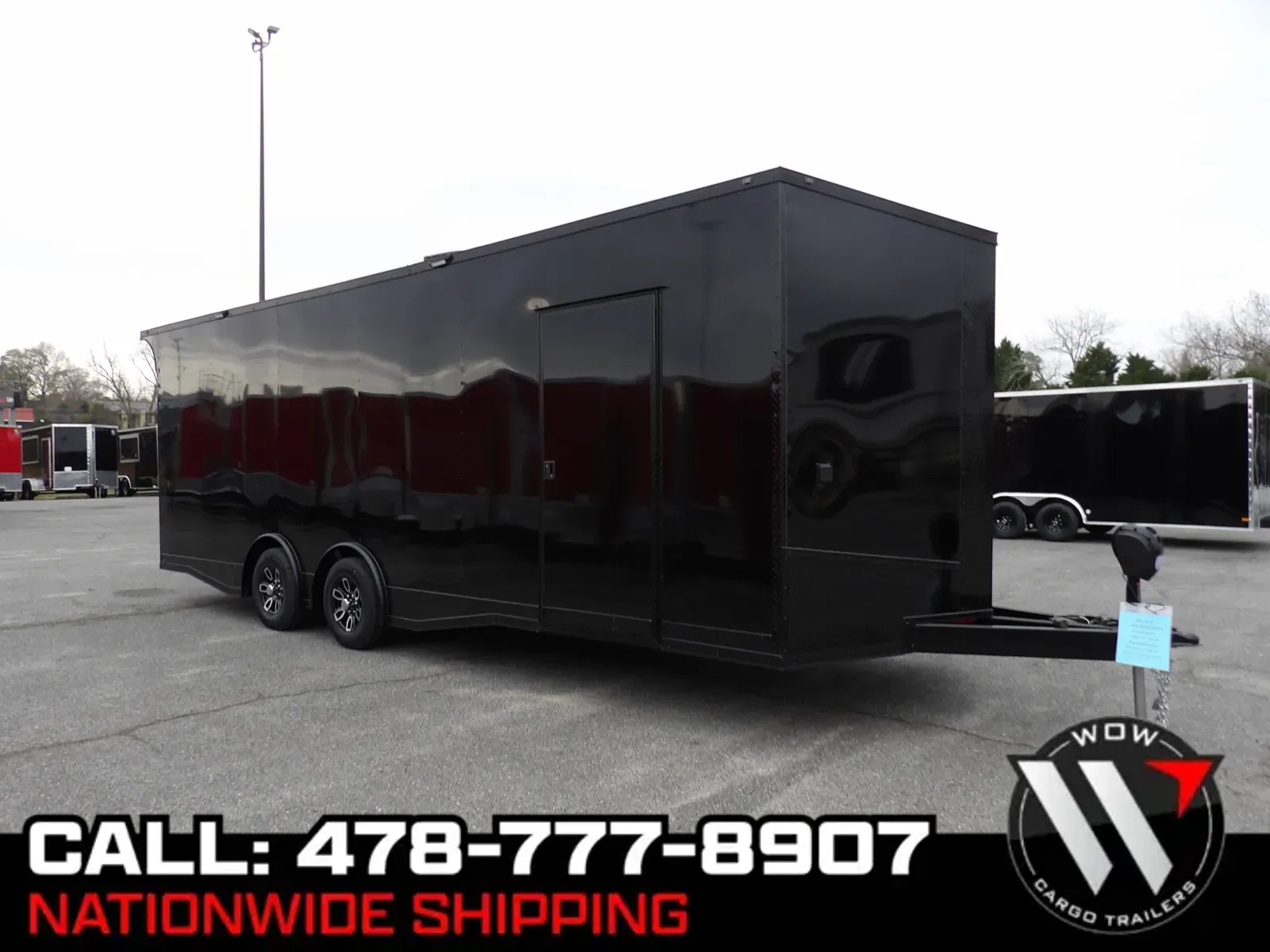 Black 2026 Steel Pines Cargo 8.5X24 Enclosed for sale in Cochran, GA