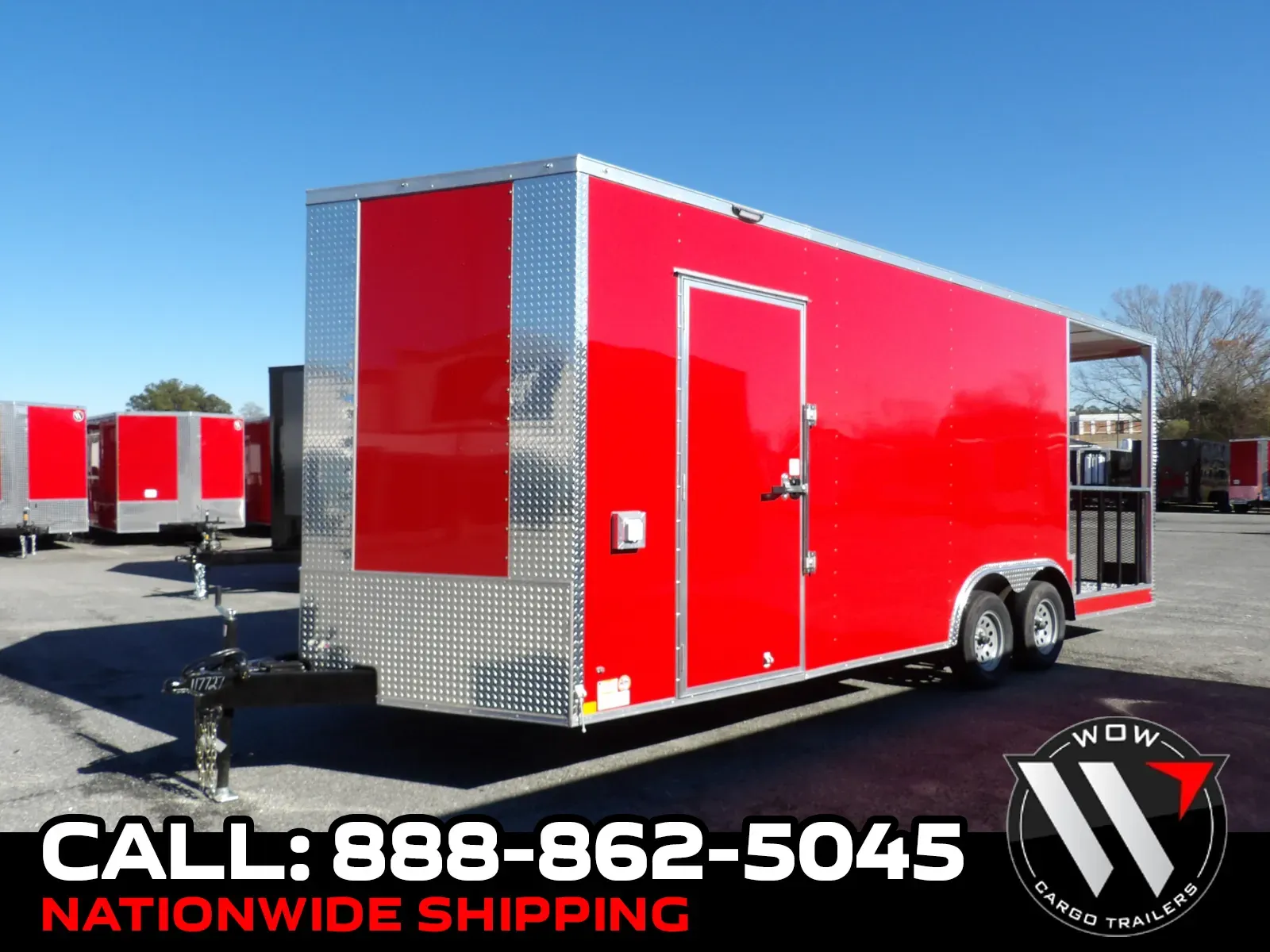 Red 2026 Diamond Cargo 8.5X22 Enclosed for sale in Cochran, GA