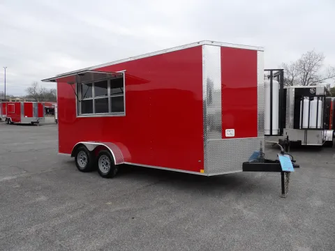 Photos of 2026 Diamond Cargo 7X16 Enclosed for sale in Cochran, GA at WOW Cargo Trailers