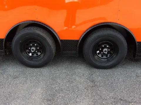 Photos of 2026 Steel Pines Cargo 8.5X24 Concession Orange for sale in Cochran, GA at WOW Cargo Trailers