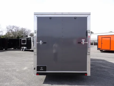 More photos of 2026 Seed Cargo 7X16 Enclosed Charcoal at WOW Cargo Trailers, GA