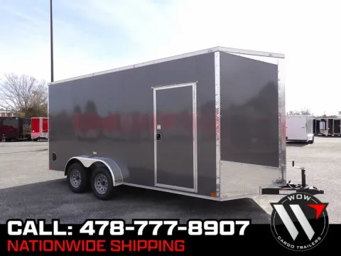 Unknown 2026 Seed Cargo 7X16 Enclosed Charcoal for sale in Cochran, GA