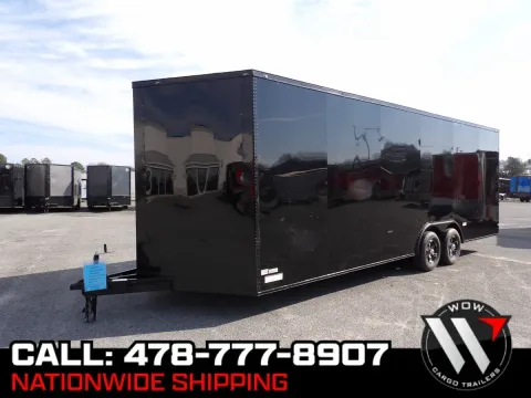 Black 2026 South GA Cargo 8.5X24 Enclosed for sale in Cochran, GA