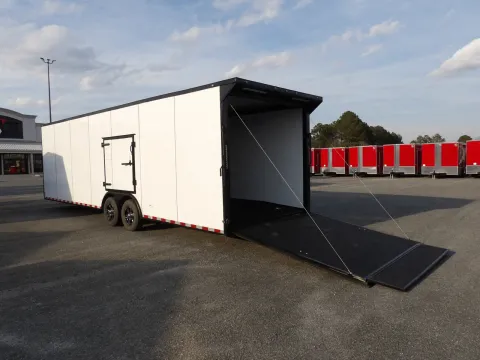 More photos of 2026 South Georgia 8.5X28 Enclosed White B/O at WOW Cargo Trailers, GA